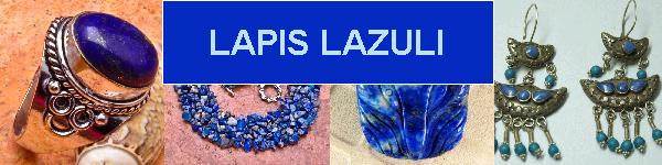 Bijoux en argent 925 et LAPIS LAZULI -  bagues, colliers, bracelets, parures, boucles oreilles, pendentif