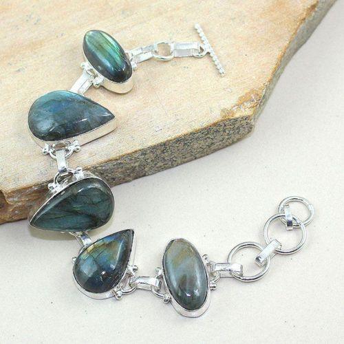 Lb 0103 bracelet labradorite achat vente bijou argent 925 1