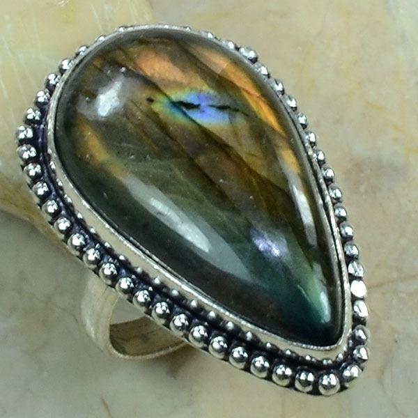 Lb 0518b bague labradorite achat vente argent 925
