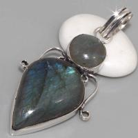 Lb 0531c pendentif labradorite achat vente argent 925