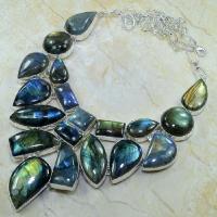 Lb 0556d collier parure labradorite achat vente argent 925