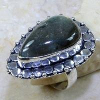 Lb 0564a bague labradorite t56 achat vente argent 925