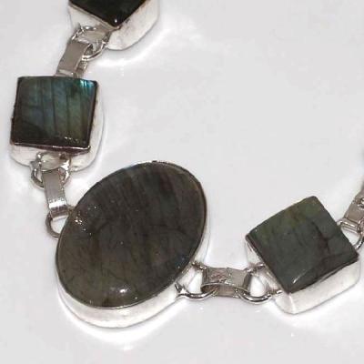 Lb 0573c bracelet labradorite achat vente plq argent 925