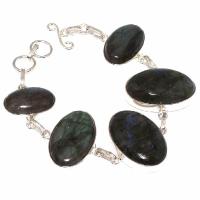 Lb 0576a bracelet labradorite achat vente plq argent 925