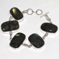 Lb 0577c bracelet labradorite achat vente plq argent 925