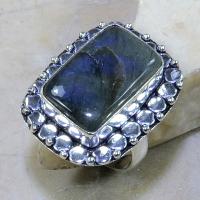 Lb 0590a bague labradorite t57 achat vente bijoux argent 925