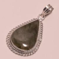 Lb 0597b pendant pendentif labradorite achat vente bijou argent 925