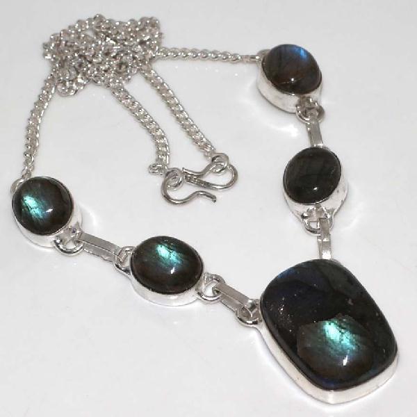 Lb 0598a collier parure sautoir labradorite achat vente argent 925