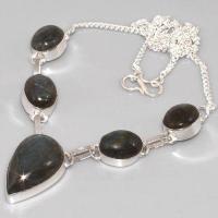 Lb 0605d collier parure sautoir labradorite achat vente argent 925