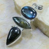 Lb 0611b pendant pendentif labradorite achat vente bijou argent 925