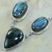 Lb 0612d collier parure sautoir labradorite achat vente argent 925