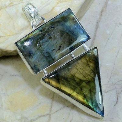 Lb 0613a pendant pendentif labradorite achat vente bijou argent 925