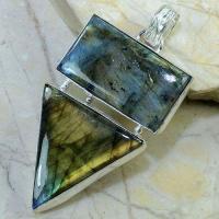 Lb 0613b pendant pendentif labradorite achat vente bijou argent 925