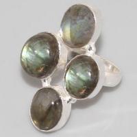 Lb 0621b bague t55 labradorite achat vente bijoux argent 925