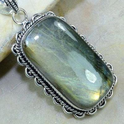 Lb 0623c pendant pendentif labradorite achat vente bijou argent 925