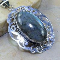 Lb 0643c pendant pendentif labradorite achat vente bijou argent 925