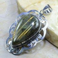 Lb 0644b pendant pendentif labradorite achat vente bijou argent 925