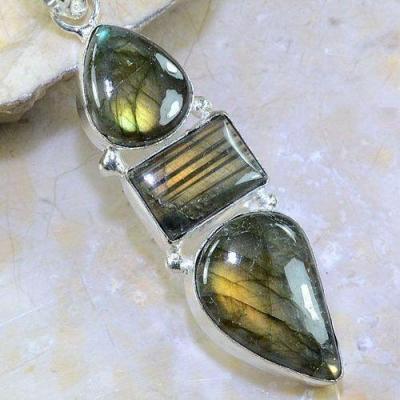 Lb 0651c pendant pendentif labradorite achat vente bijou argent 925