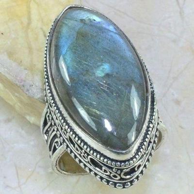 Lb 0655b bague chevaliere medievale t58 labradorite achat vente bijoux argent 925