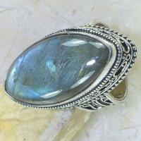 Lb 0655c bague chevaliere medievale t58 labradorite achat vente bijoux argent 925