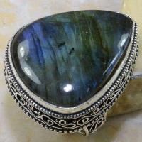 Lb 0656a bague chevaliere medievale t56 labradorite achat vente bijoux argent 925