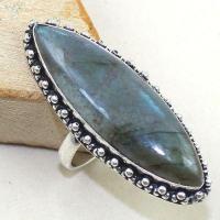 Lb 0662b bague chevaliere t58 labradorite achat vente bijou argent 925