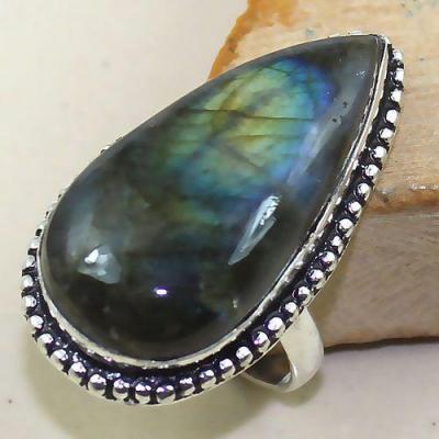 Lb 0677a bague chevaliere t60 labradorite verte achat vente bijou argent 925