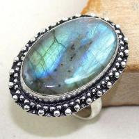 Lb 0684a bague chevaliere t63 labradorite verte achat vente bijou argent 925