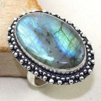 Lb 0684b bague chevaliere t63 labradorite verte achat vente bijou argent 925