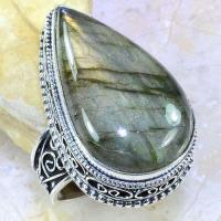 Lb 0696b bague chevaliere t63 labradorite achat vente bijou argent 925