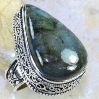 Lb 0697b bague chevaliere t56 labradorite achat vente bijou argent 925