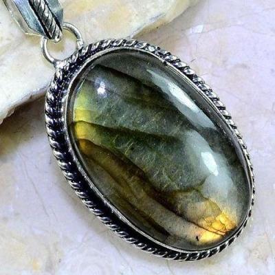 Lb 0699c pendentif pendant labradorite achat vente bijou argent 925