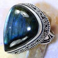 Lb 0704c bague chevaliere t58 labradorite achat vente bijou argent 925