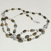 Lb 0727d collier sautoir parure sautoir labradorite 48gr achat vente bijou argent 925