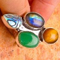 Lb 0788c bague chevaliere t55 labradorite 10gr 10x15mm achat vente bijou argent 925