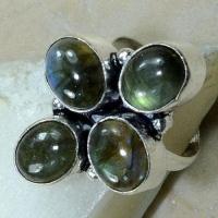 Lb 0792c bague chevaliere t59 labradorite 9gr 8x10mm achat vente bijou argent 925