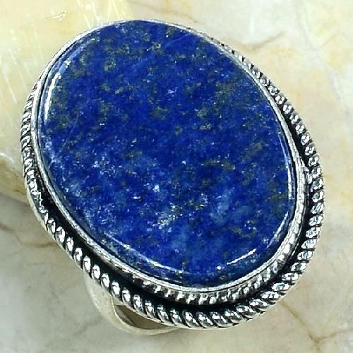 Lpc 126b bague t62 lapis lazuli argent 925 achat vente 1