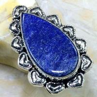 Lpc 145b bague t62 lapis lazuli bijou ethnique afghanistan afghan argent 925 achat vente