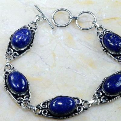 Lpc 154a bracelet lapis lazuli ethnique afghanistan achat vente bijou argent 925