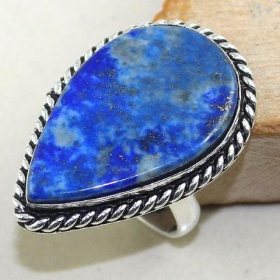 Lpc 168a bague t62 lapis lazuli bijou ethnique afghanistan afghan argent 925 achat vente