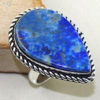 Lpc 168b bague t62 lapis lazuli bijou ethnique afghanistan afghan argent 925 achat vente