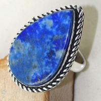 Lpc 168c bague t62 lapis lazuli bijou ethnique afghanistan afghan argent 925 achat vente