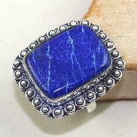 Lpc 172a bague t60 lapis lazuli bijou ethnique afghanistan afghan argent 925 achat vente