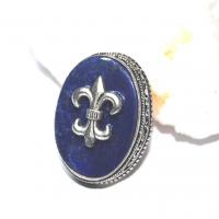 Lpc 173 bague royale lapis lazuli t57 18gr argent 2 