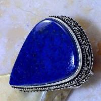 Lpc 187c bague chevaliere t58 lazuli bijou ethnique afghan argent 925 achat vente