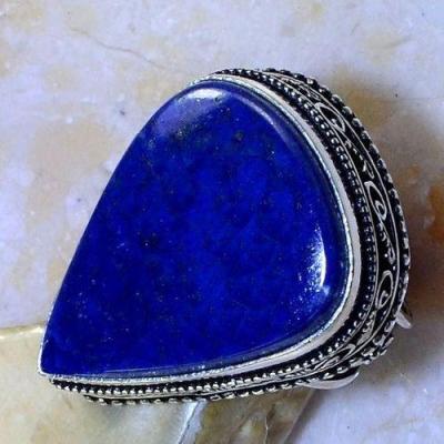 Lpc 187a bague chevaliere t58 lazuli bijou ethnique afghan argent 925 achat vente