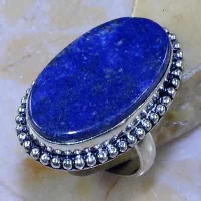 Lpc 200a bague t62 lapis lazuli 13gr argent