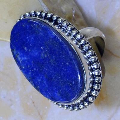 Lpc 200a bague t62 lapis lazuli 13gr argent
