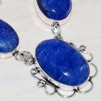Lpc 209c collier sautoir parure lapis lazuli bijou ethnique tibet afghan argent 925 achat vente