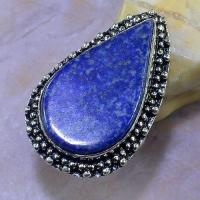 Lpc 255a bague chevaliere t55 lazuli bijou ethnique afghan argent 925 achat vente